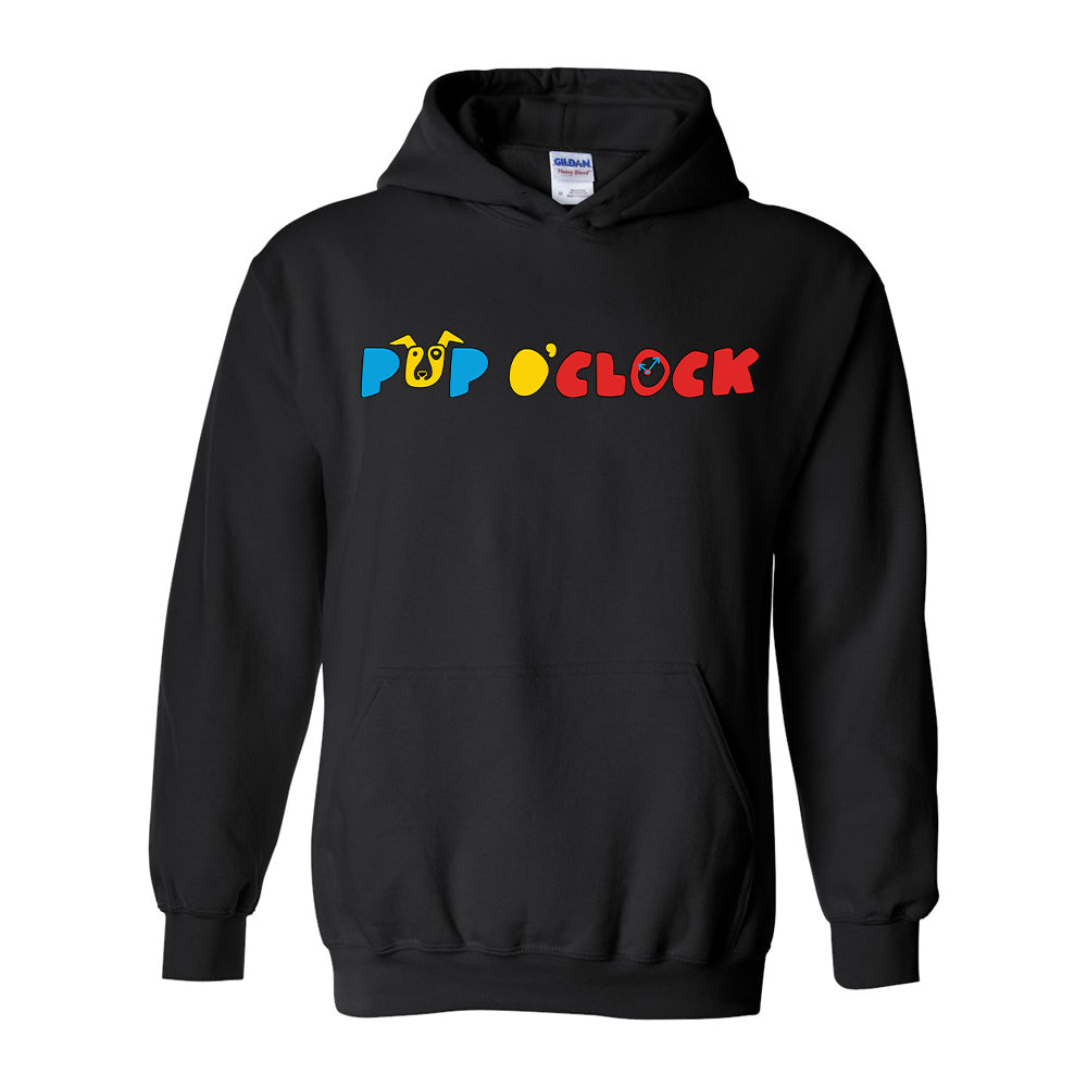 Adult Unisex Logo Hoodie - Black
