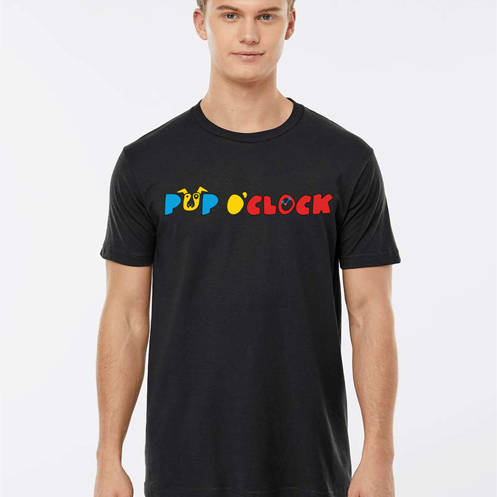 Adult Unisex Logo T-shirt - Black