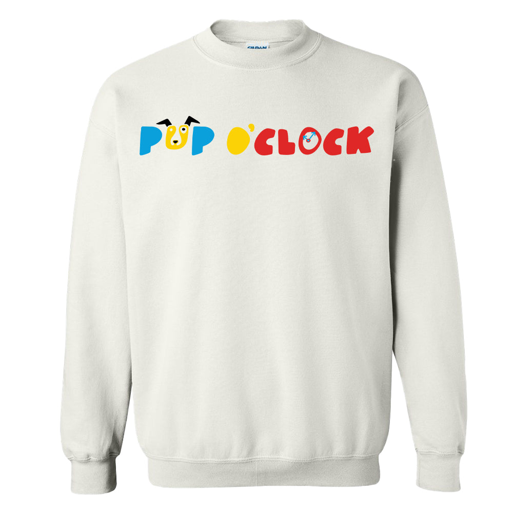 Adult Unisex Logo Sweatshirt - White